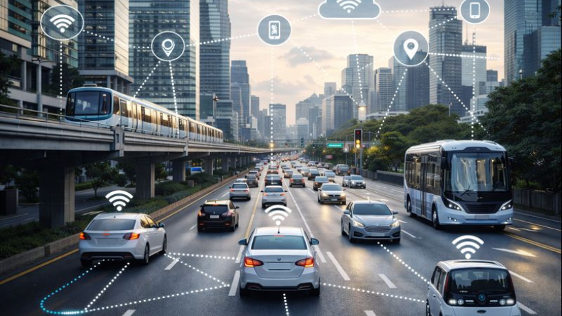 Cidades inteligentes impulsionadas pela mobilidade urbana de Aldo Vendramin.